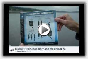 Sawyer Filter Bucket Filter Assembly